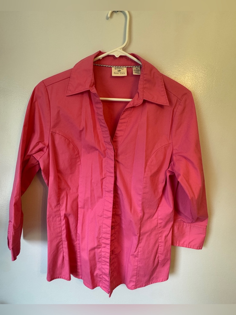 Lee Riders Pink Collared Shirt